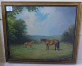 EARL Percy 1874-1947,Horses in a landscape,Gorringes GB 2012-06-28