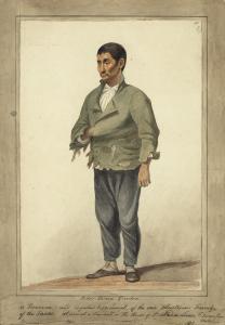EARLE Augustus 1793-1838,PEDRO RIMA CONDOR. A PERUVIAN AND REGULAR DESCE,1820,Deutscher and Hackett 2022-09-14