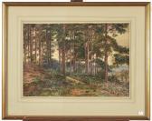 EARLE Charles 1832-1893,Rabbits on a Woodland Path,Mellors & Kirk GB 2021-08-10