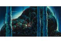 EARLE Eyvind 1916-2000,Moonlit Eucalyptus,1988,Mainichi Auction JP 2018-07-07