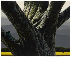 EARLE Eyvind 1916-2000,Tree Trunk,1970,John Moran Auctioneers US 2023-11-14