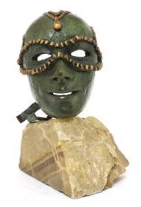 EARLY Maura 1900-1900,masked head,1985,Sworders GB 2021-05-04