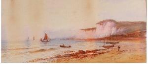 EARP Henry I 1831-1914,A coastal scene, faded, together with a further co,Bonhams GB 2005-06-23