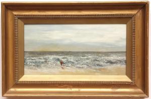 EAST ANGLIAN SCHOOL 1937-1960,Seascape with figure,Keys GB 2017-02-08