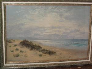 EASTLAKE Sydney 1900-1900,Coastal scene with sand dunes,Bonhams GB 2004-07-15