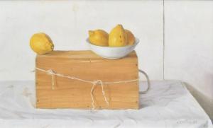 EASTON Arthur 1939,Still Life with Lemons,2003,Peter Wilson GB 2018-09-12
