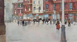 Eastwood Roger,Manchester street scene with Yates's Wine Lodge,1976,Peter Wilson 2022-03-10