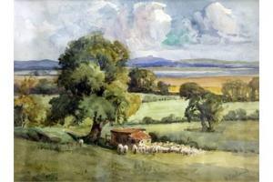 EASTWOOD Walter 1867-1943,Rural farm scene,Warren & Wignall GB 2015-03-11