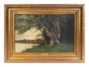EATON Charles Harry 1850-1901,The Lake Shore,Hindman US 2021-05-24