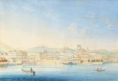 EBERL Josef 1792-1880,Ansicht von Gmunden,Palais Dorotheum AT 2013-11-19