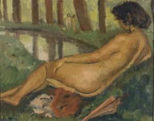 eberl p 1900-1900,Femme nue de dos,Christie's GB 2006-10-17