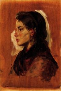 EBNER Lajos Deak 1850-1934,Parisian Girl,Kieselbach HU 2003-10-04