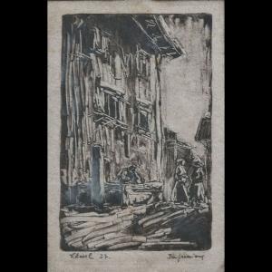 ECCEL Vigilio 1911-1990,Impressione,1937,Von Morenberg IT 2012-03-25