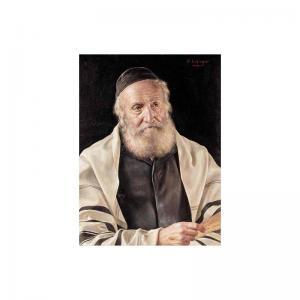 ECHINGER Ulrich 1900,portrait of a rabbi,Sotheby's GB 2003-10-01