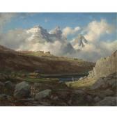 ECKERSBERG Johan Frederick 1822-1870,FJELLVANDRER (THE MOUNTAIN WANDERER),1868,Sotheby's 2007-06-27