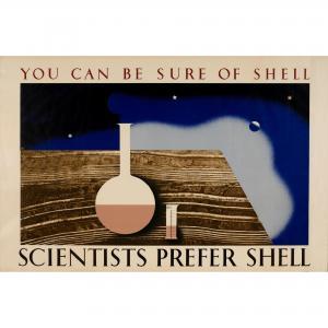 ECKERSLEY Tom 1914-1997,Scientists Prefer Shell,1936,Lyon & Turnbull GB 2021-04-29