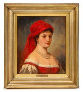 ECKERT Heinrich Ambros 1807-1840,Country Girl,Hindman US 2019-02-28