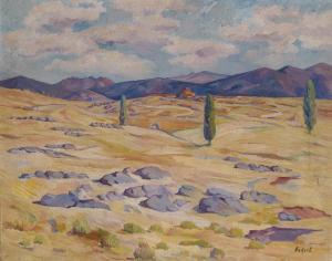 ECKERT Robert 1874-1923,"Landschaft bei Sagovia",1910,Palais Dorotheum AT 2012-10-25