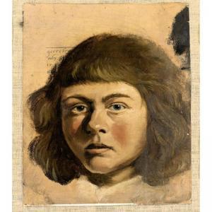 ECKHOUT Albert 1610-1666,head of a boy,Sotheby's GB 2004-01-21