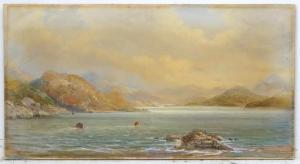 EDDINGTON William Clarke 1860-1885,A Highland inlet,Dickins GB 2018-11-16