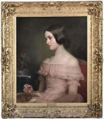 EDDIS Eden Upton 1812-1901,Portrait of Lady Elizabeth Scott,1848,Christie's GB 2007-01-23