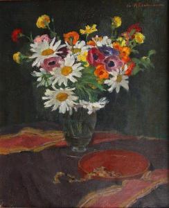 EDELMANN Albert 1886-1963,Bouquet de fleurs,1922,Le Calvez FR 2011-06-19