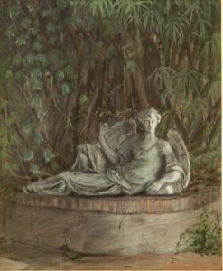Edelstein Victor 1946,CLASSICAL SCULPTURE BY A FOUNTAIN,1999,Sotheby's GB 2011-12-08