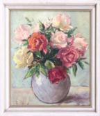 EDER Hans 1883-1955,Blumenstillleben mit Rosen,Auktionshaus Dr. Fischer DE 2009-05-09