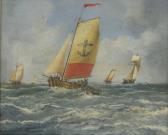 EDER Joseph 1795,Fishing vessels at sea,Burstow and Hewett GB 2016-01-27