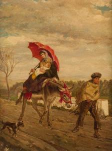 EDER Y GATTENS Federico María,Travelling people,1883,Hargesheimer Kunstauktionen 2021-03-13