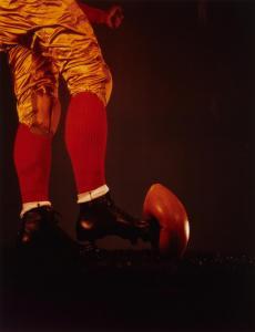 EDGERTON Harold Eugene 1903-1990,Football Kick,1938,Phillips, De Pury & Luxembourg US 2014-12-22