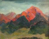 Edith Park Truesdell 1888-1986,A Colorado mountain,1977,Bonhams GB 2008-09-15