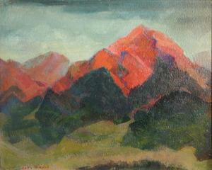 Edith Park Truesdell 1888-1986,A Colorado mountain,1977,Bonhams GB 2008-05-12