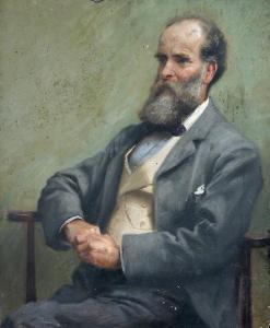 EDMISTON Henry 1897,Portrait of a Gentleman,Cheffins GB 2008-09-24