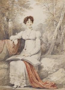 EDRIDGE Henry 1769-1821,Portrait of H.R.H. Princess Sophia (1777-1848),1815,Sotheby's GB 2023-07-06