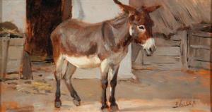 EDVI ILLES Aladar 1870-1958,A Donkey,Palais Dorotheum AT 2019-02-19