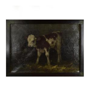 EDVI ILLES Aladar 1870-1958,Cow,Kodner Galleries US 2023-06-28