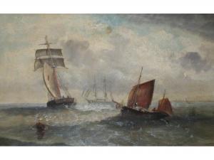 EDWARDS 1800-1900,A FISHING BOAT AND OTHER VESSELS,Lawrences GB 2015-04-17