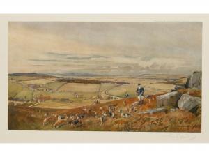 EDWARDS Lionel Dalhousie R. 1878-1966,A Hunt Master on foot,Duke & Son GB 2014-04-10