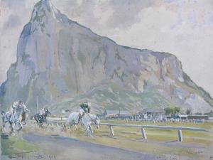 EDWARDS Lionel Dalhousie R. 1878-1966,Racing at Gibraltar,Bonhams GB 2009-02-24
