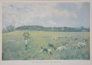 EDWARDS Lionel Dalhousie R. 1878-1966,The Cheshire Hunt,Gilding's GB 2024-01-04