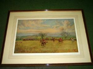 EDWARDS Lionel Dalhousie R. 1878-1966,The Quorn Hunt,Rowley Fine Art Auctioneers GB 2008-02-19