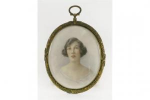 EDWARDS Mabel 1884-1956,PORTRAIT OF A WOMAN,1925,Sworders GB 2015-06-16