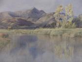 EDWARDS Mary Stella 1898-1989,River landscape,Burstow and Hewett GB 2017-02-01