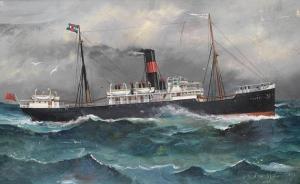EDWARDS T 1800-1816,2 Gemälde: Australische Dampfschiffe "Sydney" und ,Ketterer DE 2008-10-24