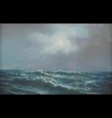 EDWARDS W,moonlit stormy seas off Whitby,1913,Dee, Atkinson & Harrison GB 2009-11-27