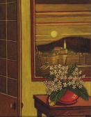 EDWARDSON Larry,Still Life, with Painting of Boothbay, Maine,Neal Auction Company 2007-04-14