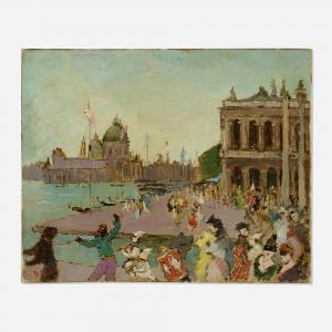 EDZARD Dietz 1893-1963,Fête à Venise,Toomey & Co. Auctioneers US 2024-02-15