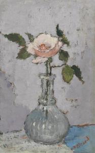 EDZARD Dietz 1893-1963,Rose dans un vase,Christie's GB 2010-03-10