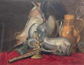 EELKEMA Eelke Jelles 1788-1839,Still Life of Jugs and a Helmet,David Duggleby Limited GB 2023-03-17